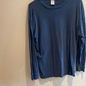 TNA ARITZIA Blue Long Sleeve Shirt